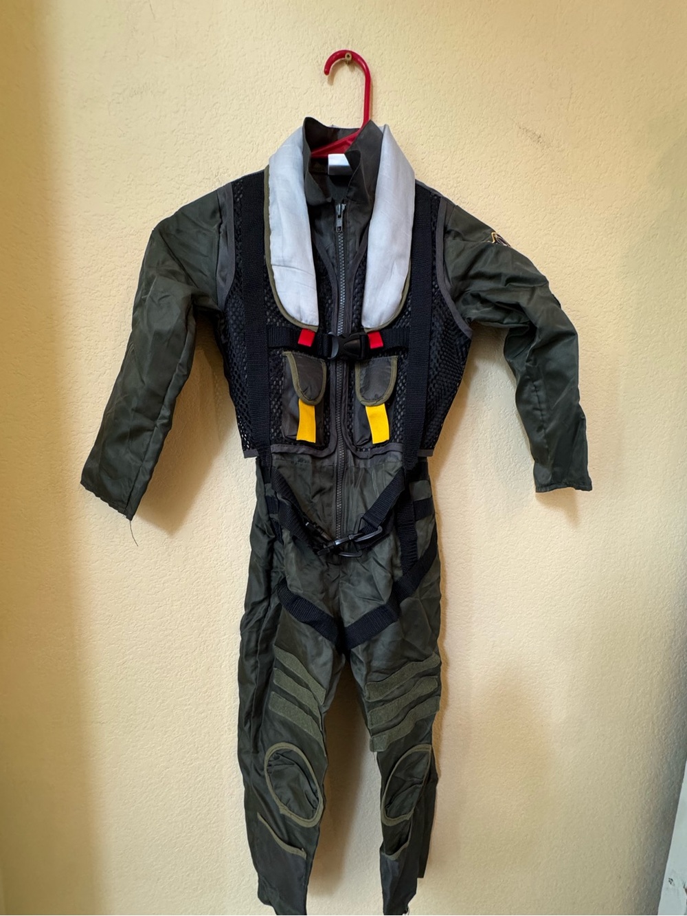Children's Fighter Pilot Suit Costume Size 7-8
